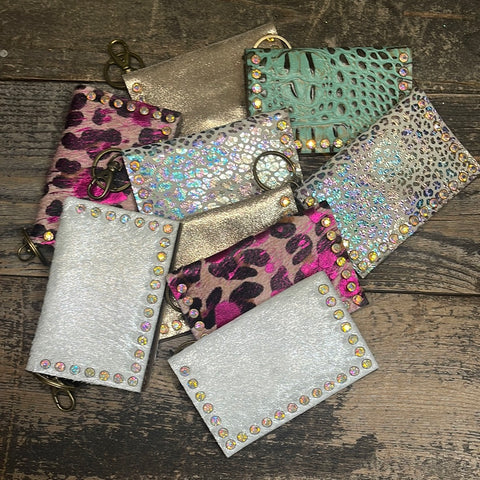 Gypsy LV Keychain Card Wallet - My Secret Garden