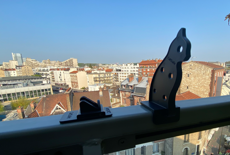 Cat-Lock et Cat-Stand pour la protection des balcons - Catsafe