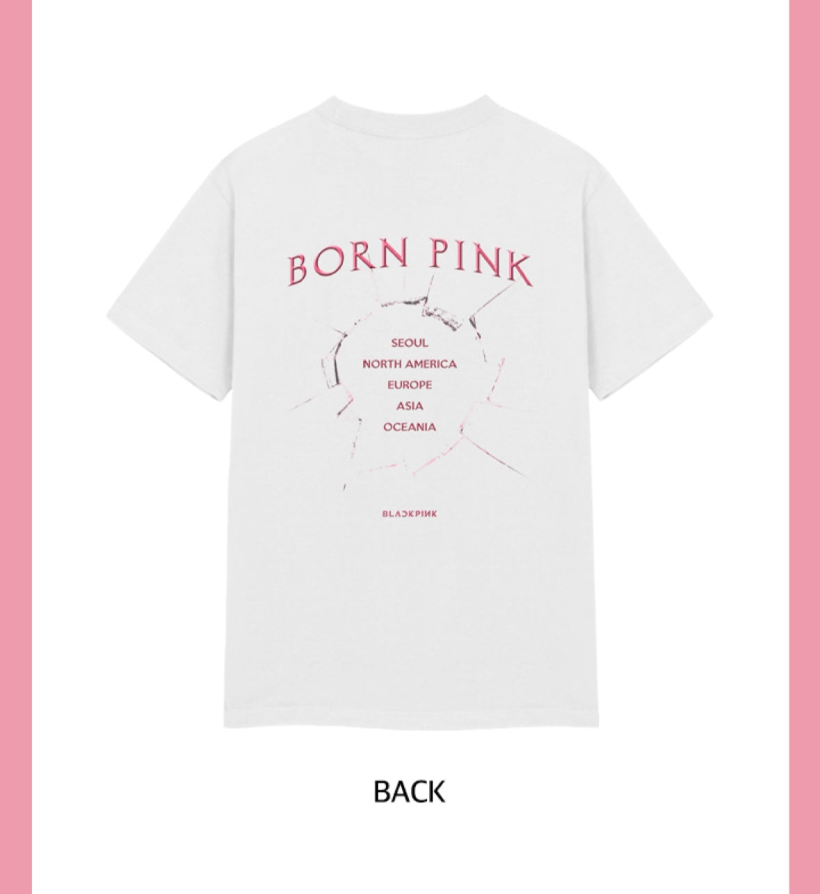 東京 BLACKPINK ロゴTシャツ ショート BORN PINK | www.pro13.pnp.gov.ph