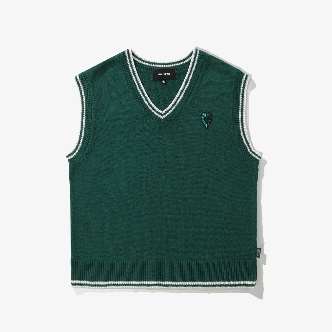 [ENHYPEN] DIMENSION : DILEMMA Uniform : Knit Vest (green)#N# – krmerch