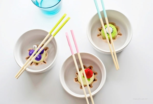 DIY: Paint Dipped Chopsticks | Susty Party