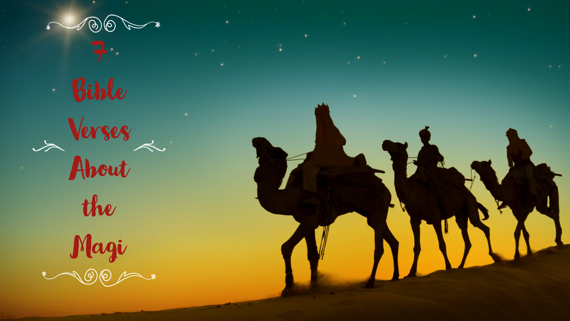 7 Bible Verses About The Magi Bethlehem Handicrafts 