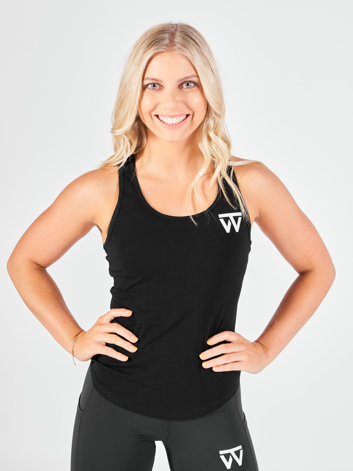 Womens Classic Form Tee Black, Fitness + Sports + Gym