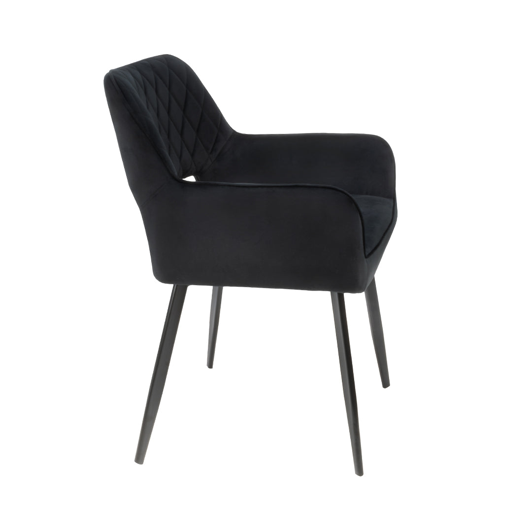 dining chair in black color