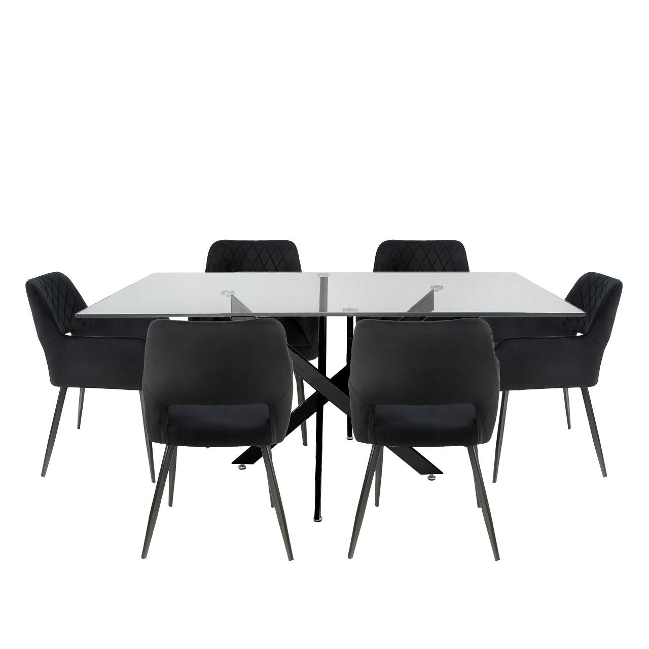 large marble dining table set 6 seater