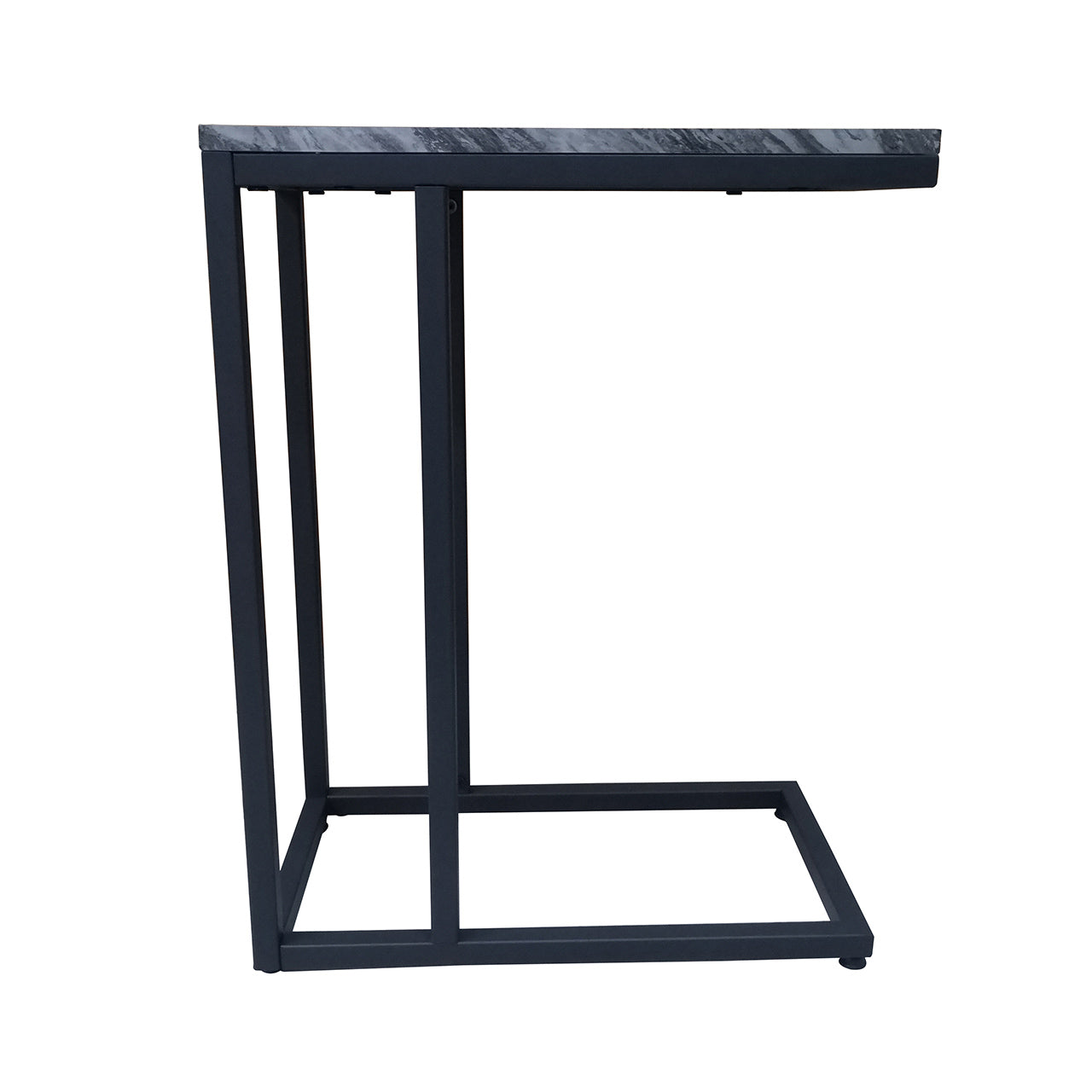 black marble sofa table