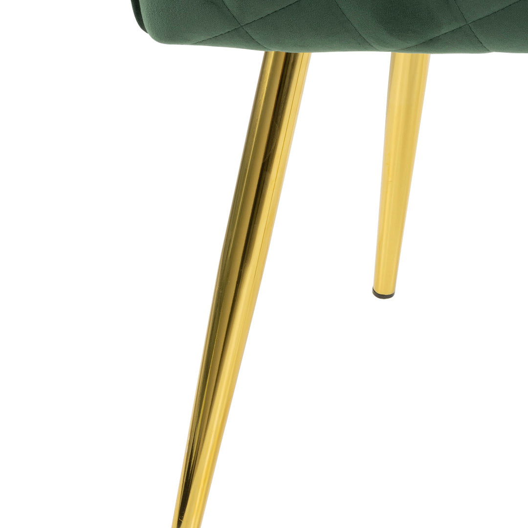 Gold dining chair