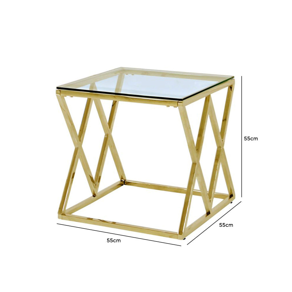 gold side table in dubai