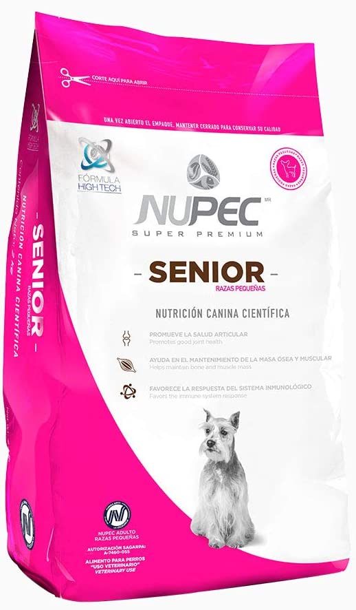 Senior Razas Pequeñas - Croquetas para Perros Nupec Senior