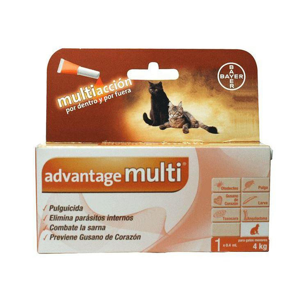 Advantage Multi® de Bayer Antipulgas, parásitos, gusano de corazón