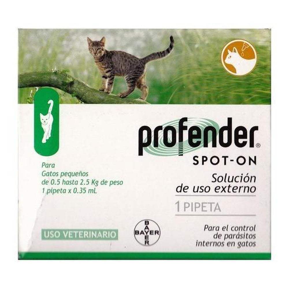 Profender® Spot-On Bayer - Desparasitante Tópico para Gato