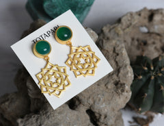 gemstone chakra jewellery earrings necklace healing