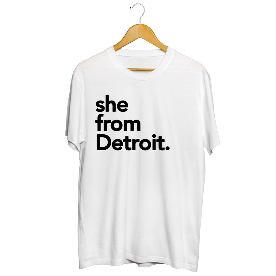 detroit t shirts women's