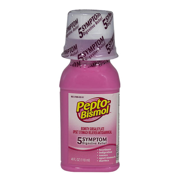 travel size pepto bismol liquid