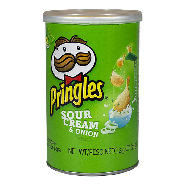 Wholesale Pringles Sour Cream & Onion Potato Chips - 2.5 oz. - Weiner's LTD