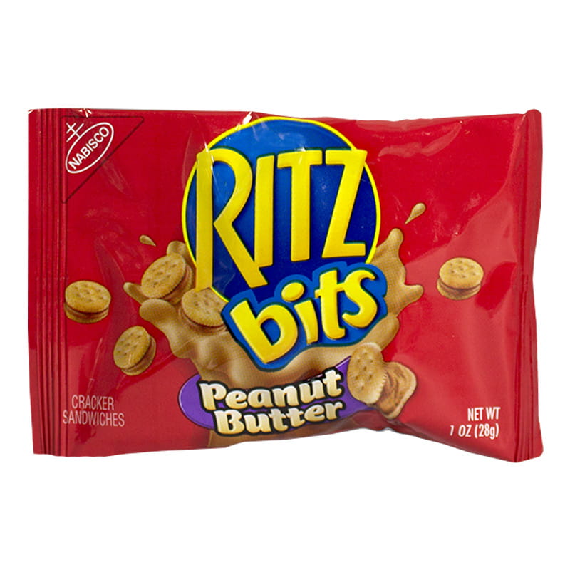 ritz crackers with peanut butter filling