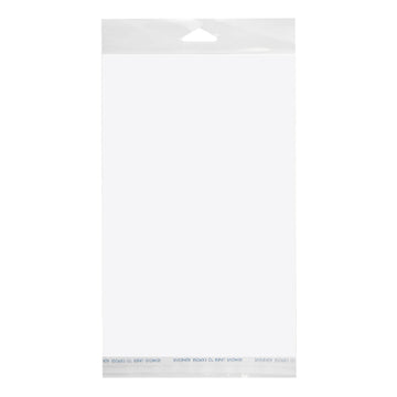 Vinyl Pouch Clear Zip 8x5 Each