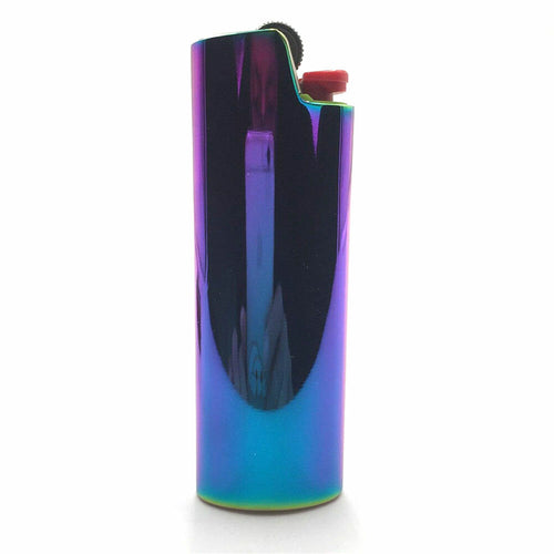 Metal Lighter Case Cover Holder Sleeve Pouches For BIC Full Size