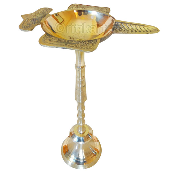 Buy Pure Brass Metal Made Puja Dhala from Balakati Odisha-ritikart