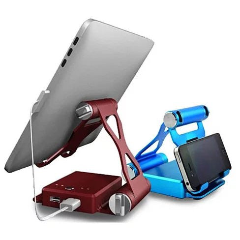 Podium Style Stand with Extended Battery - Up to 200% for iPad ,iPhone or any smart gadgets - VistaShops - 3