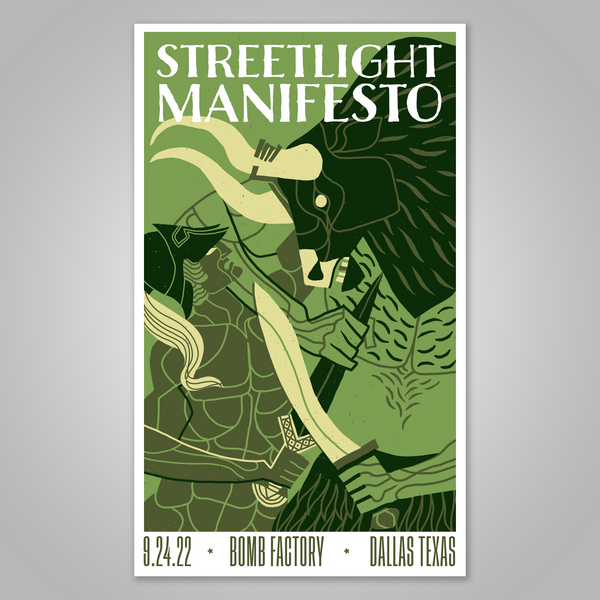 Streetlight Manifesto "The Calm Before the Chaos Tour DALLAS" Screen P