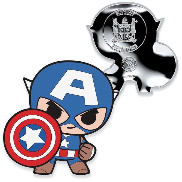 Nu Verschrikkelijk ziek Marvel Mini Hero #1: Captain America – The Crown Mint