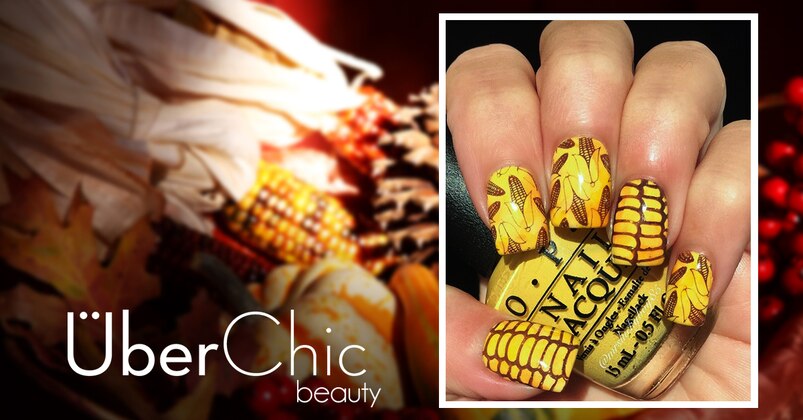 Impress Your Relatives With Thanksgiving Themed Nails