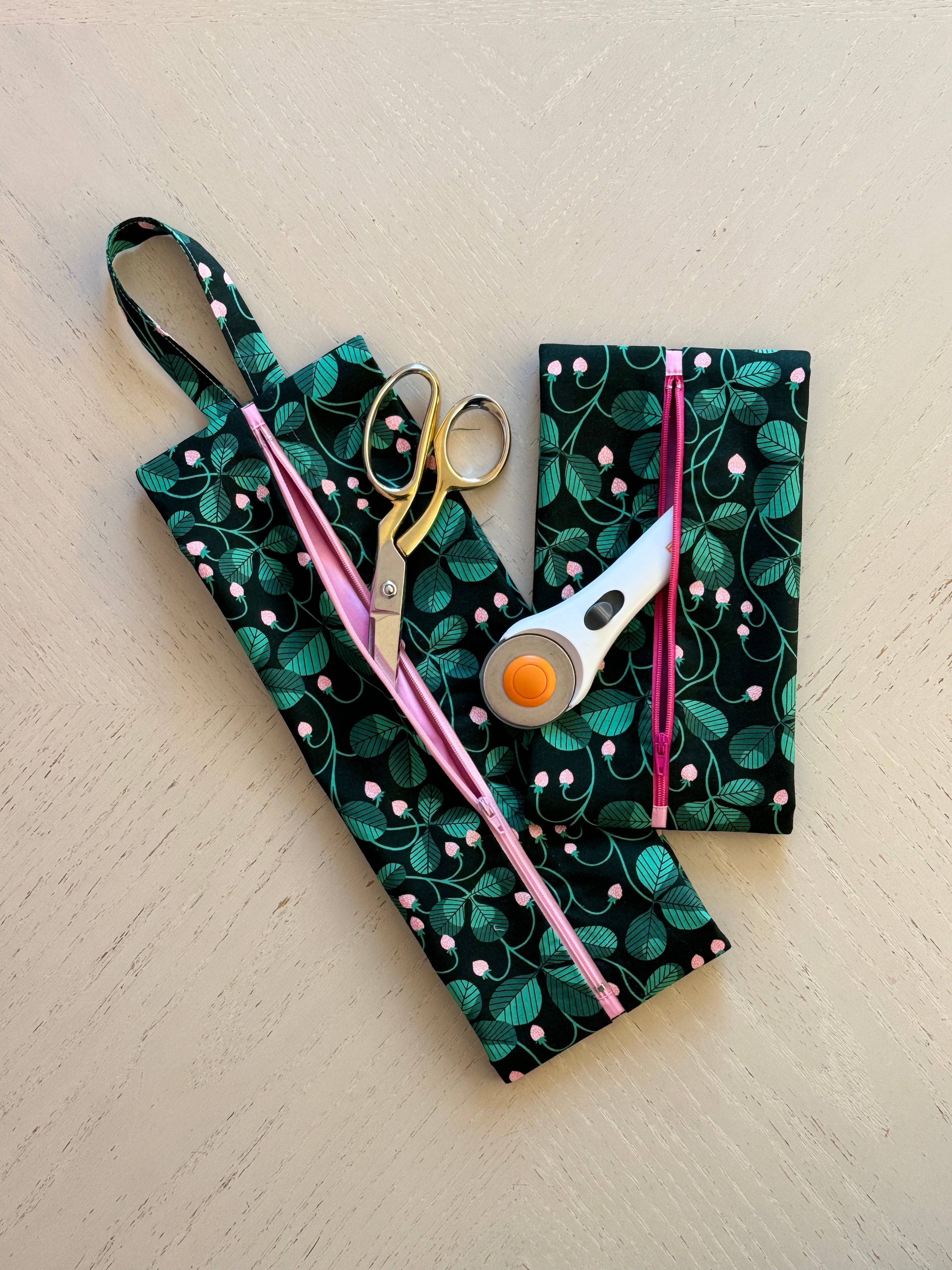 Class: Sew Two Foldable Dopp Kits with Evan, Sunday March 16, 9AM-12PM