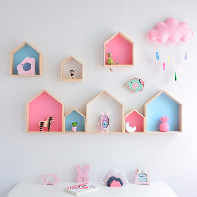 wooden nursery decor