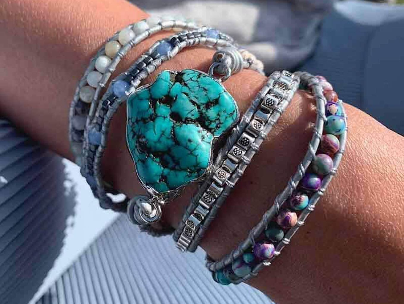 Natural Stone Bracelet  Natural Shell Jewelry  Beaded Bracelets   Bracelets  Aliexpress