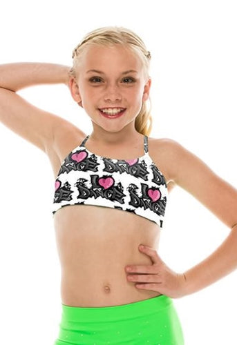 Idea Kids Dance Stud and Sequin Bra Cami - Amazing Dancewear!