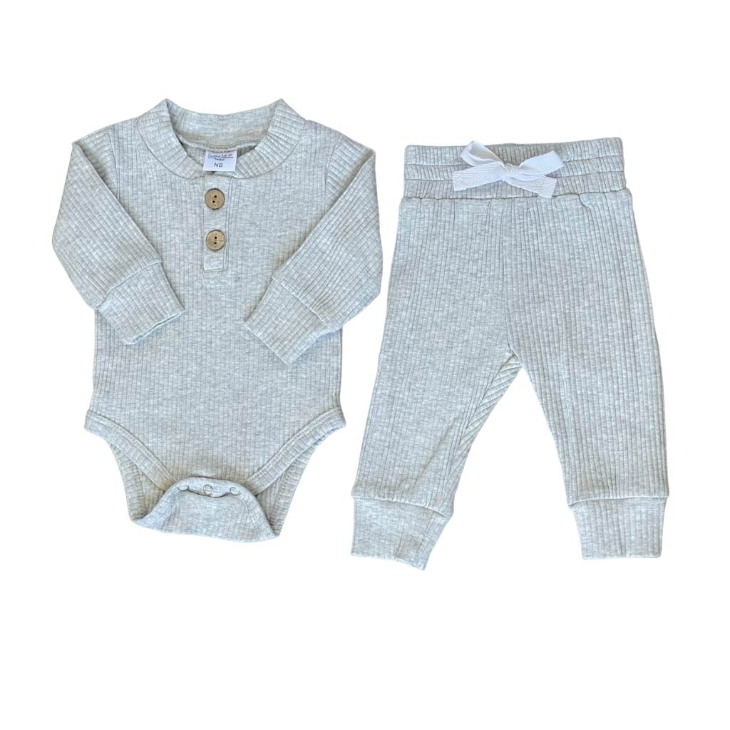 Baby Henley 2-Piece Outfit | Sassy Jo's Babies and Bows | Sassy Jo's ...