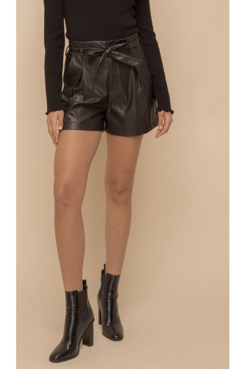 Limena Faux Leather Shorts Size M – Indigo Closet