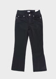 Pantalone cropped / Nero - Ideal Moda