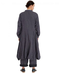 Ewa I Walla Linen Coat Ss Dot Clothing Uk