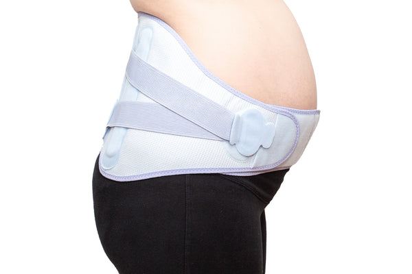 Ceinture De Grossesse Portée Par Une Femme Enceinte Pour Le Soutien Lombaire