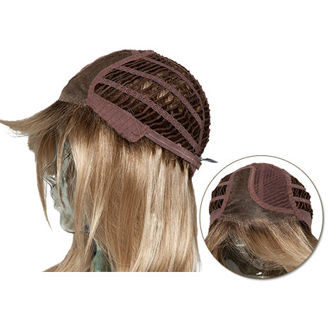 Illustration D'un Bonnet Pour Perruque Cheveux Naturels Em Monofilament