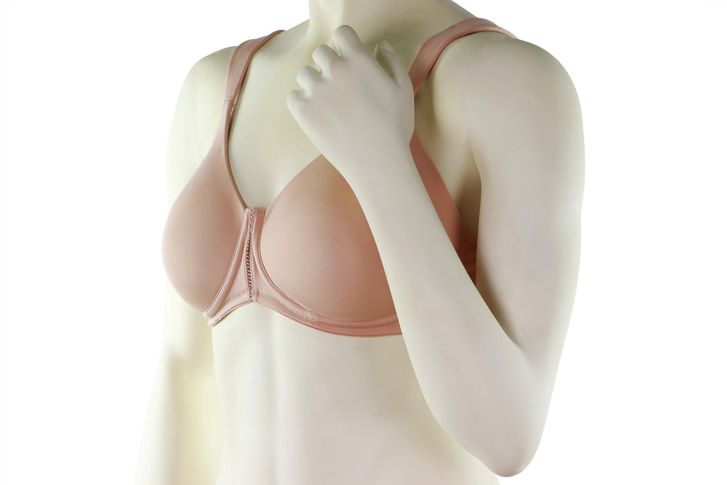 Soutien Gorge Pour Mastectomie Avec Poches Pour Prothèses Mammaires - Bonnets Préformés Coussinés - Couleur Peau