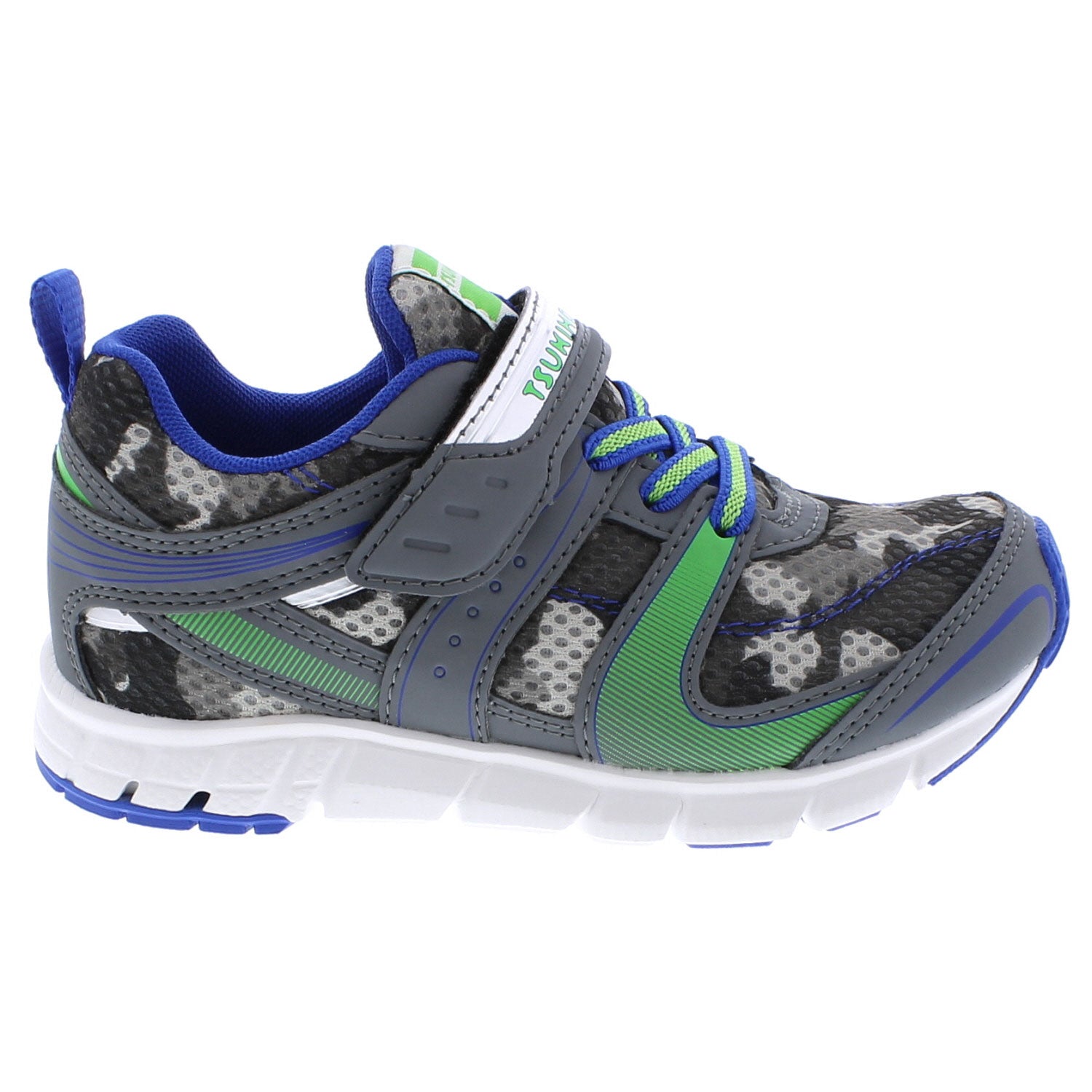 VELOCITY Child Shoes (Blue/Lime) – Tsukihoshi