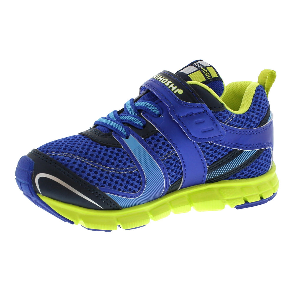 VELOCITY Youth Shoes (Blue/Lime) – Tsukihoshi