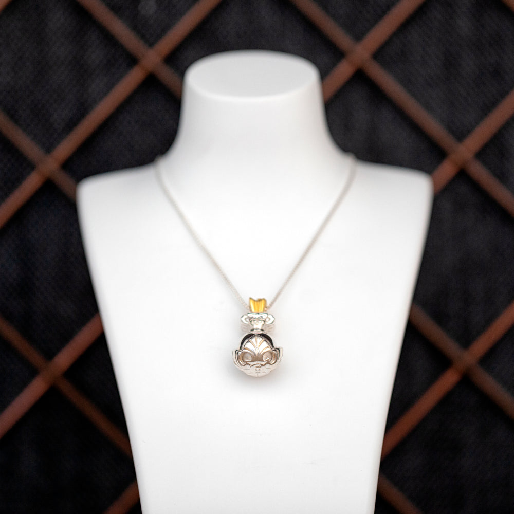 Dainty Lock & Key Necklace - Gold Finish Charm Necklace - Shop Ringmasters