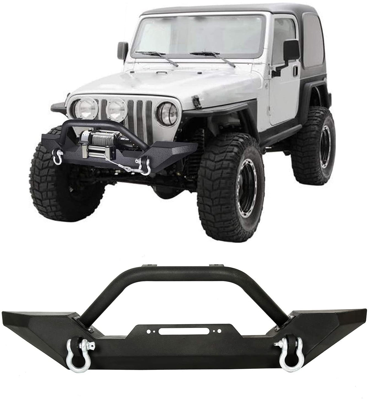 Jeep Wrangler TJ 1997 - 2006 Armor Front Bumpers – OffGrid Store