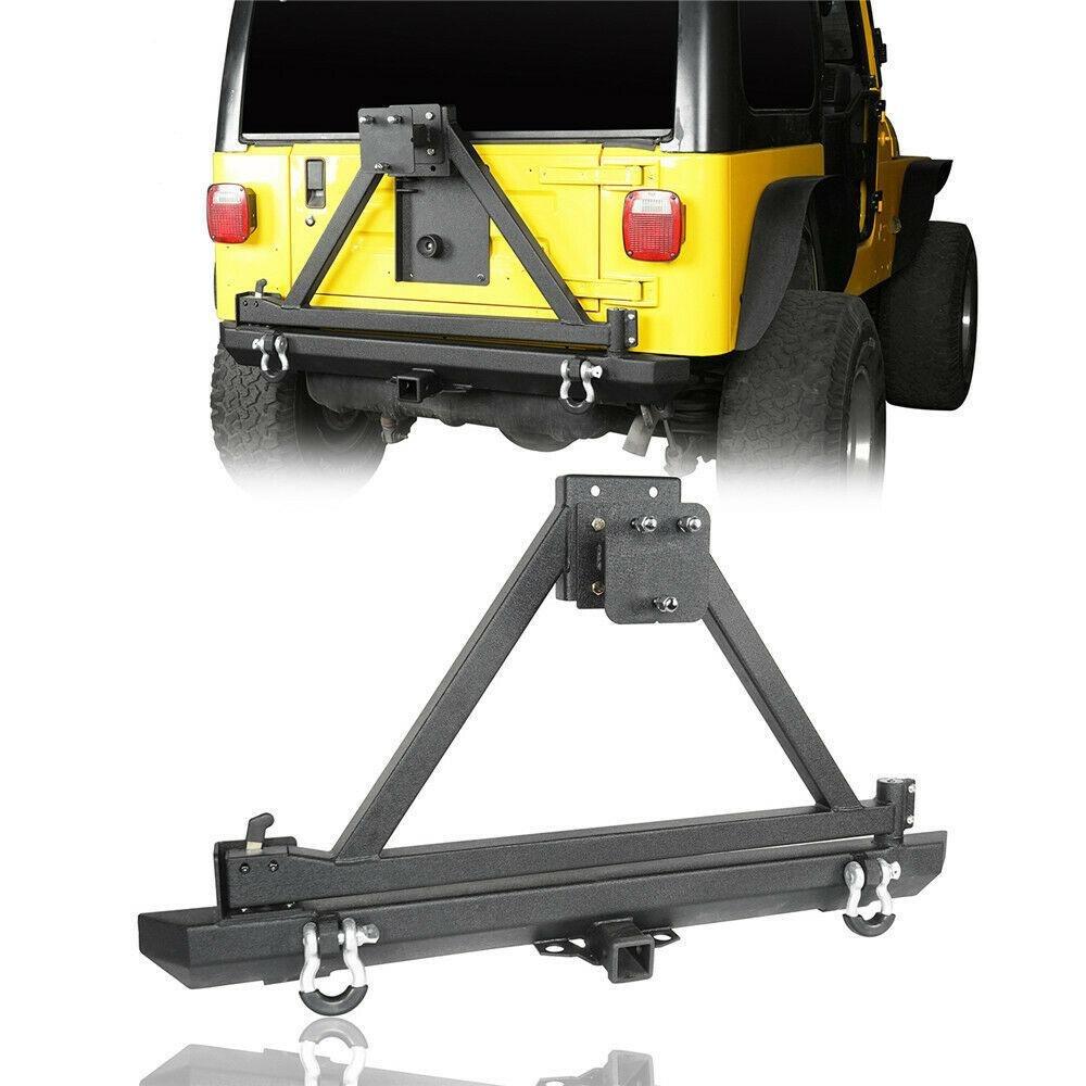 Jeep Wrangler TJ 1997 - 2006 Armor Rear Bumpers – OffGrid Store