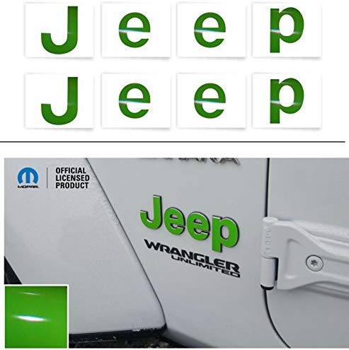 JEEP Fender Emblem Overlay Decal Stickers - 2018+ Wrangler JL – OffGrid  Store