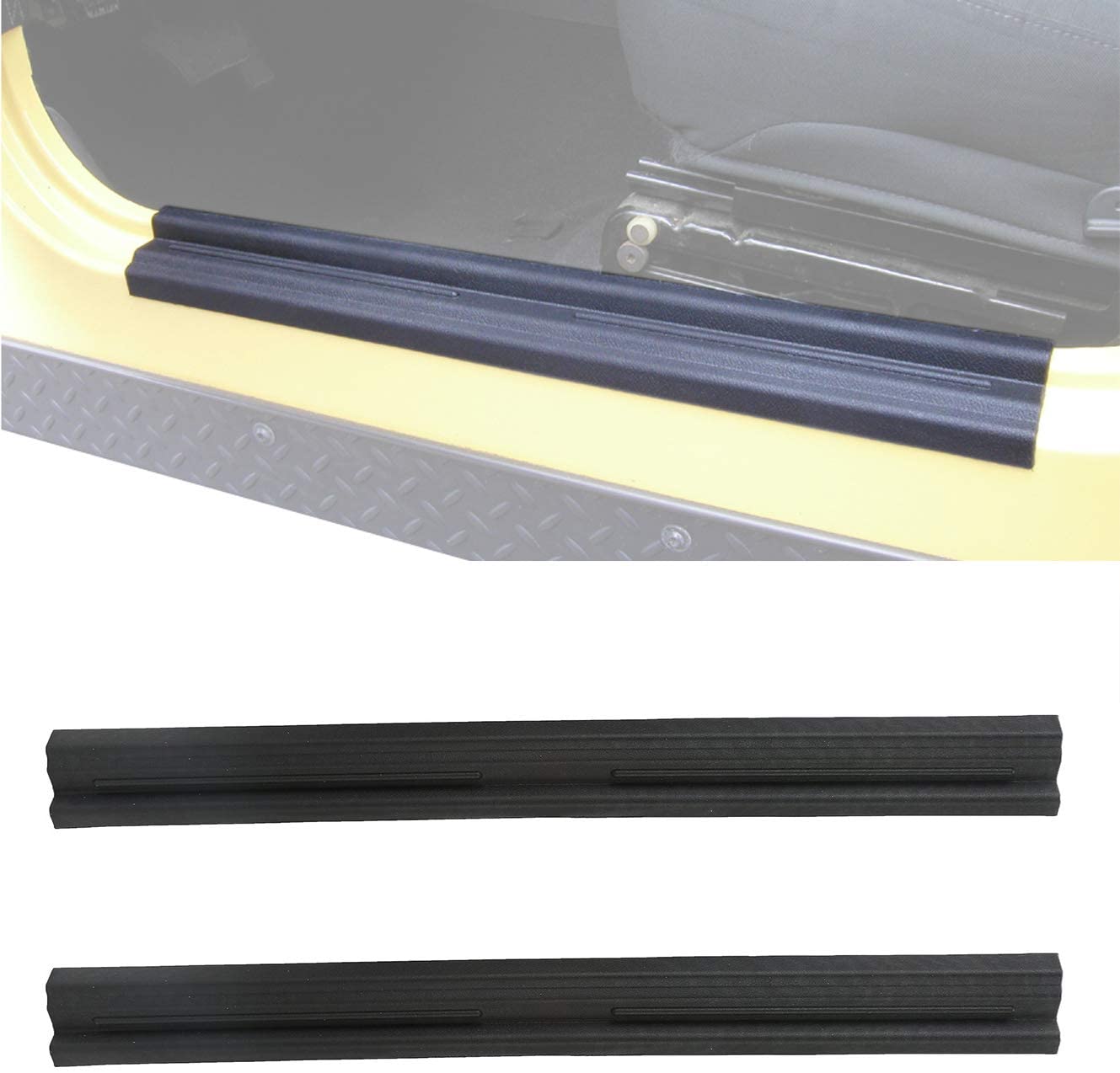 Door Sill Guard for 97-06 Jeep Wrangler TJ & 04-06 Wrangler LJ – OffGrid  Store