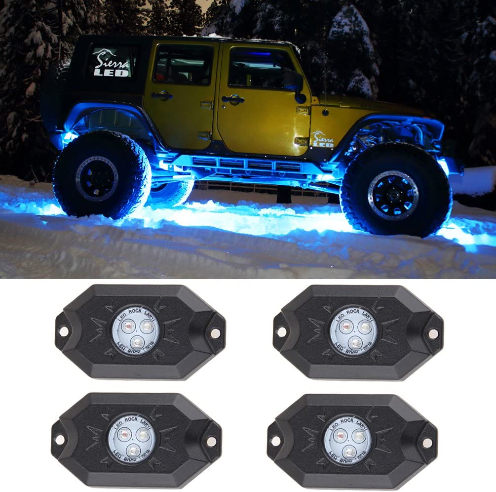RGB LED Rock Lights - 4 Pod Lights – OffGrid Store