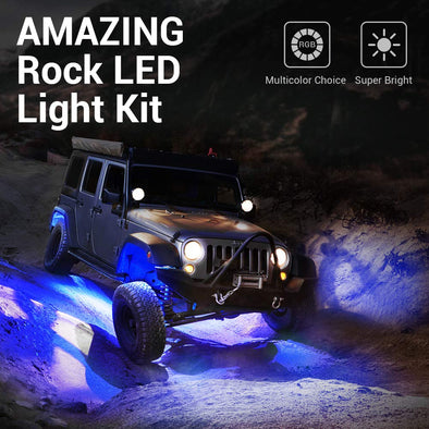 Jeep Wrangler JK 2007 - 2018 Lights Rock Lights – OffGrid Store