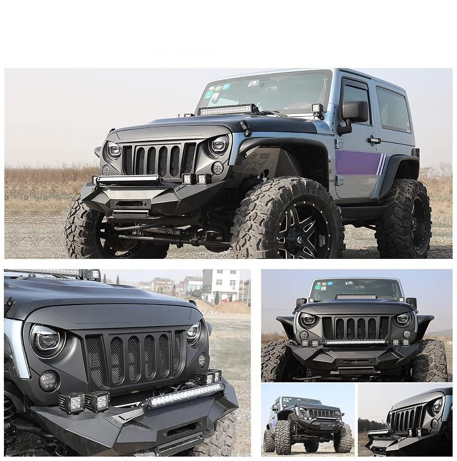 Front Beast Grille for Jeep Wrangler JK 2007-2017 – OffGrid Store