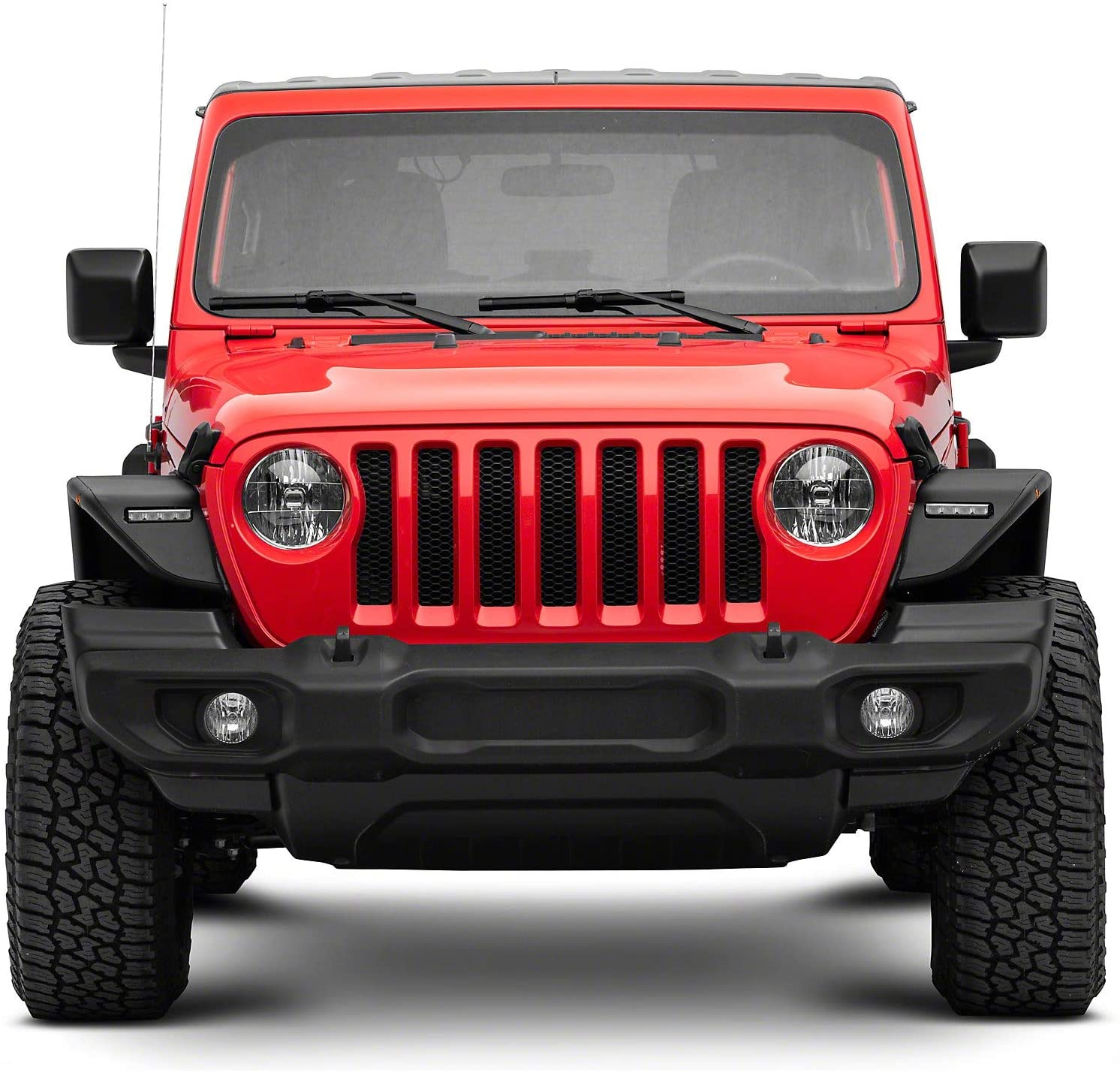 Fender Flares with LED DRL and Marker Lights for Jeep