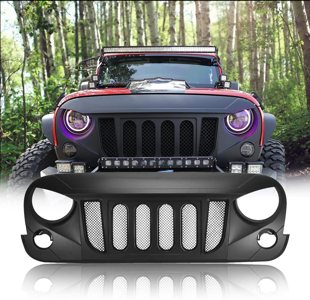 Front Beast Grille for Jeep Wrangler JK 2007-2017 – OffGrid Store